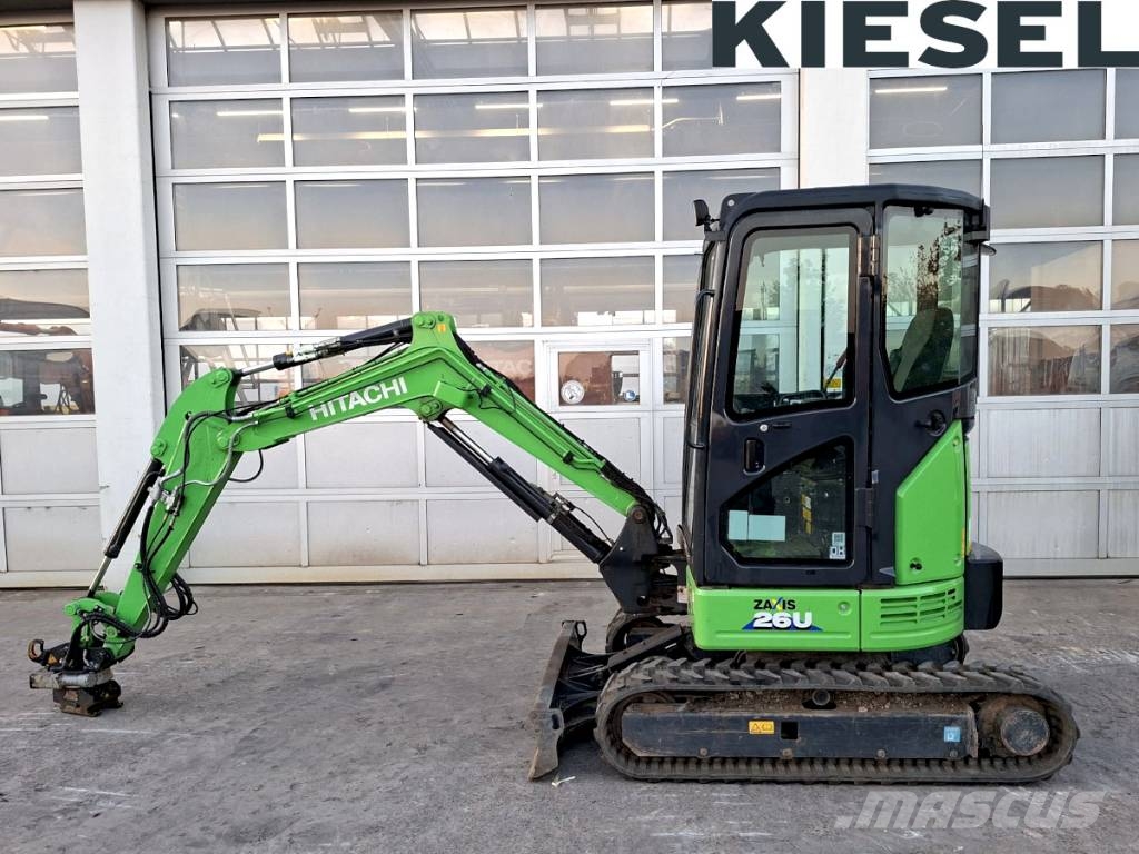Hitachi ZX 26 U-6 MTC Mini bagri <7t