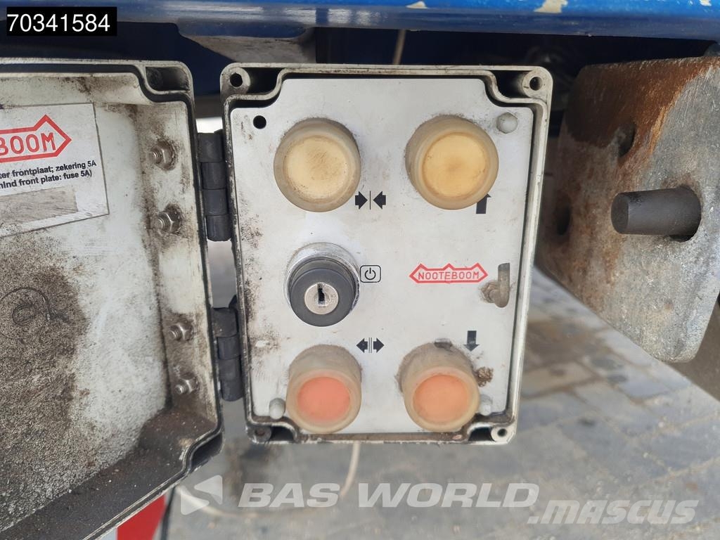 Nooteboom OSDS-41-03 Steering Axle MOT 01/27 Ramps SAF Mélybölcsős félpótkocsik
