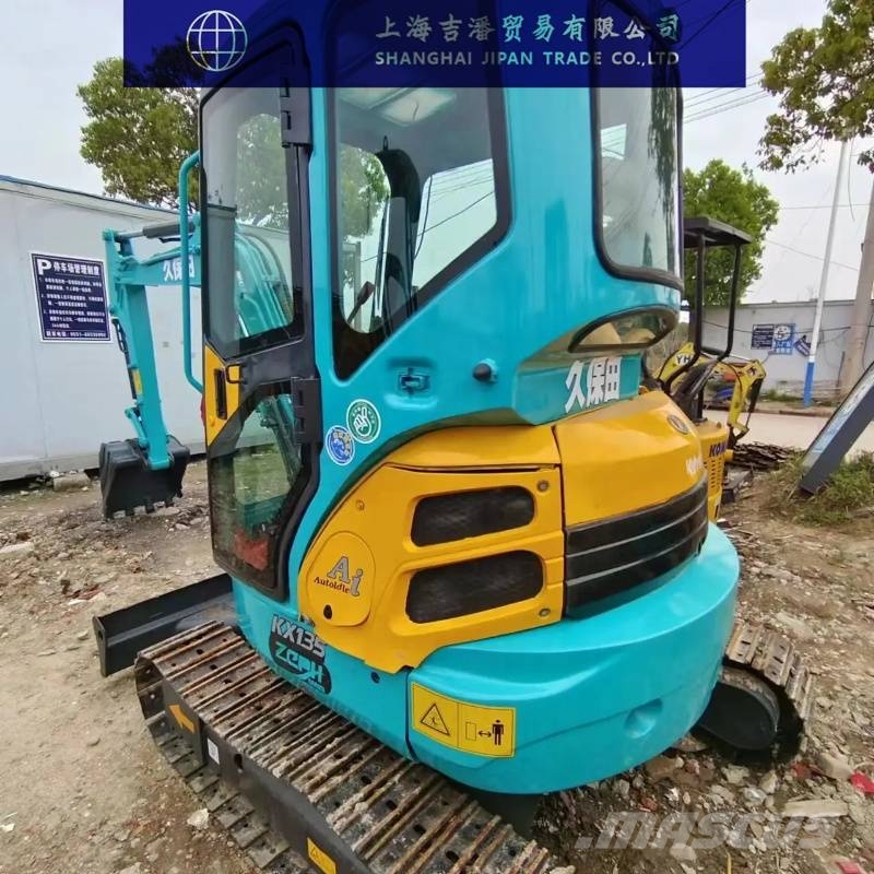 Kubota KX 135 Bageri guseničari