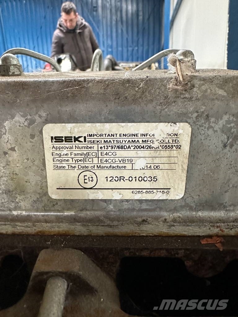 Iseki E4CG-VB19 Motores agrícolas