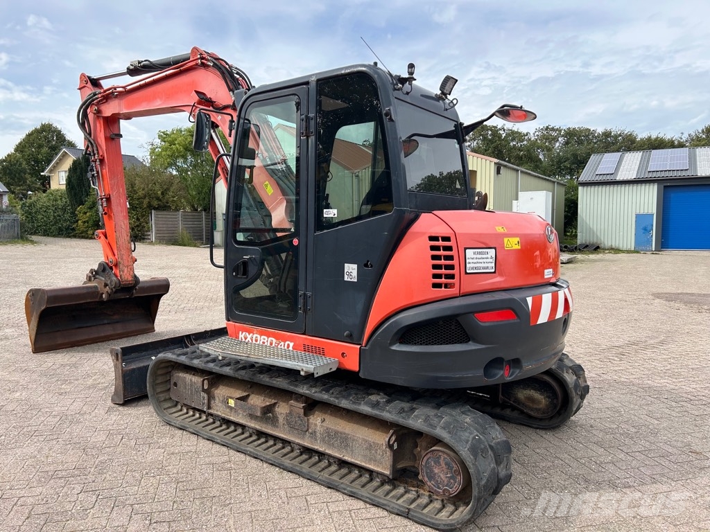 Kubota KX 080-4 Midigraafmachines 7t - 12t