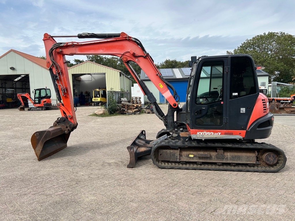 Kubota KX 080-4 Midigraafmachines 7t - 12t