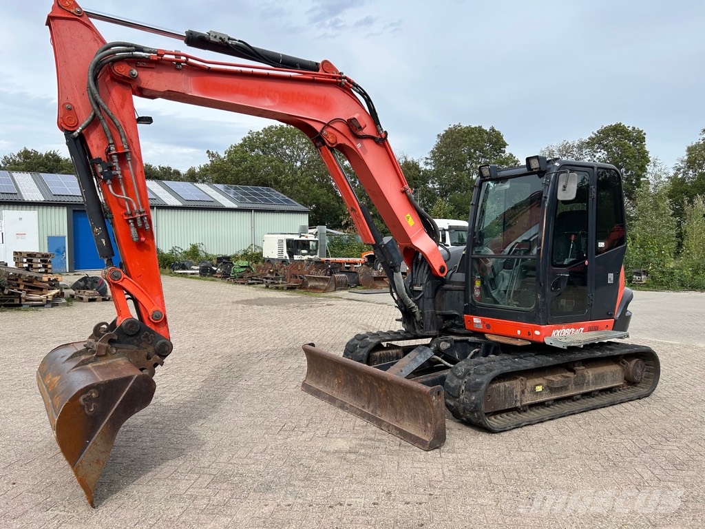 Kubota KX 080-4 Midigraafmachines 7t - 12t