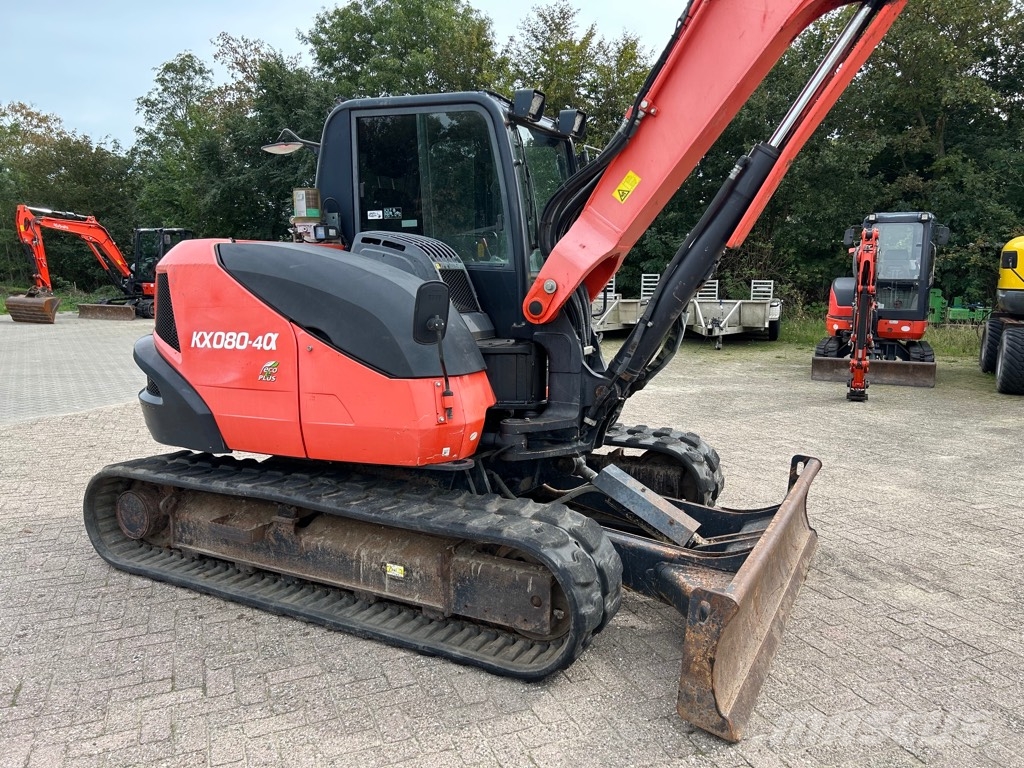 Kubota KX 080-4 Midigraafmachines 7t - 12t