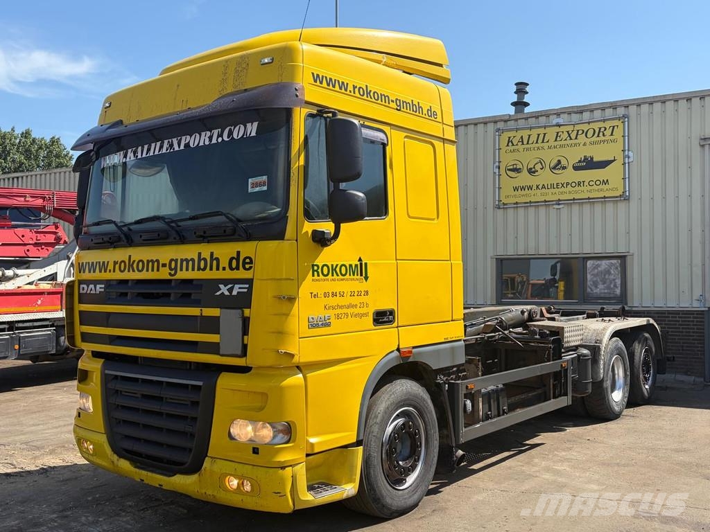 DAF XF 105.460 Multilift 6x2 Hyva Manual Gearbox Euro5 Camiones polibrazo