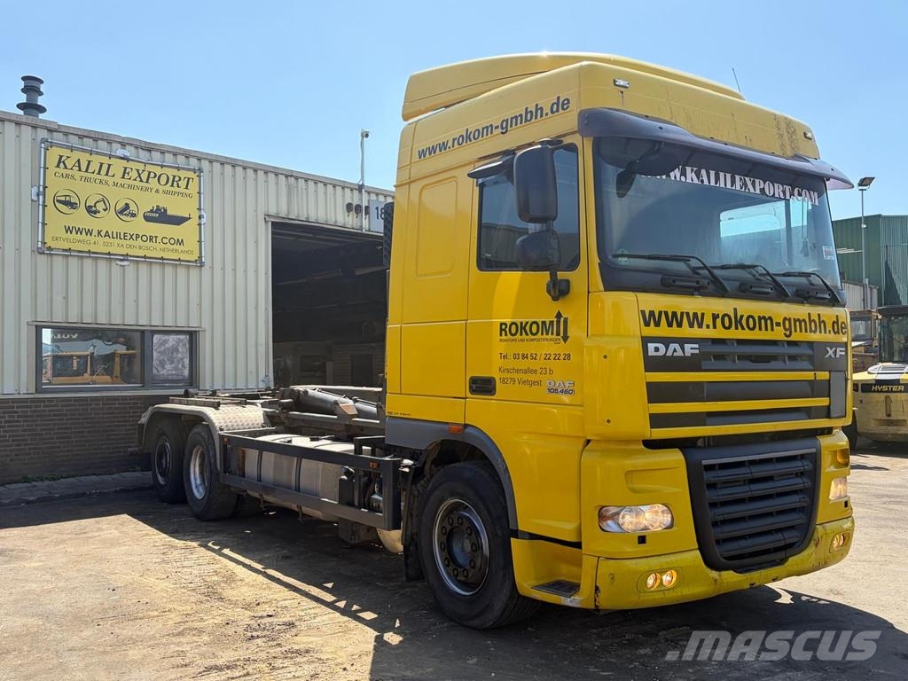 DAF XF 105.460 Multilift 6x2 Hyva Manual Gearbox Euro5 Camiones polibrazo
