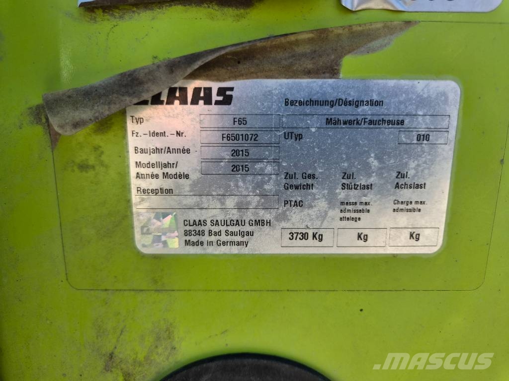 CLAAS Disco 9200 C AS جزازات مكيفات