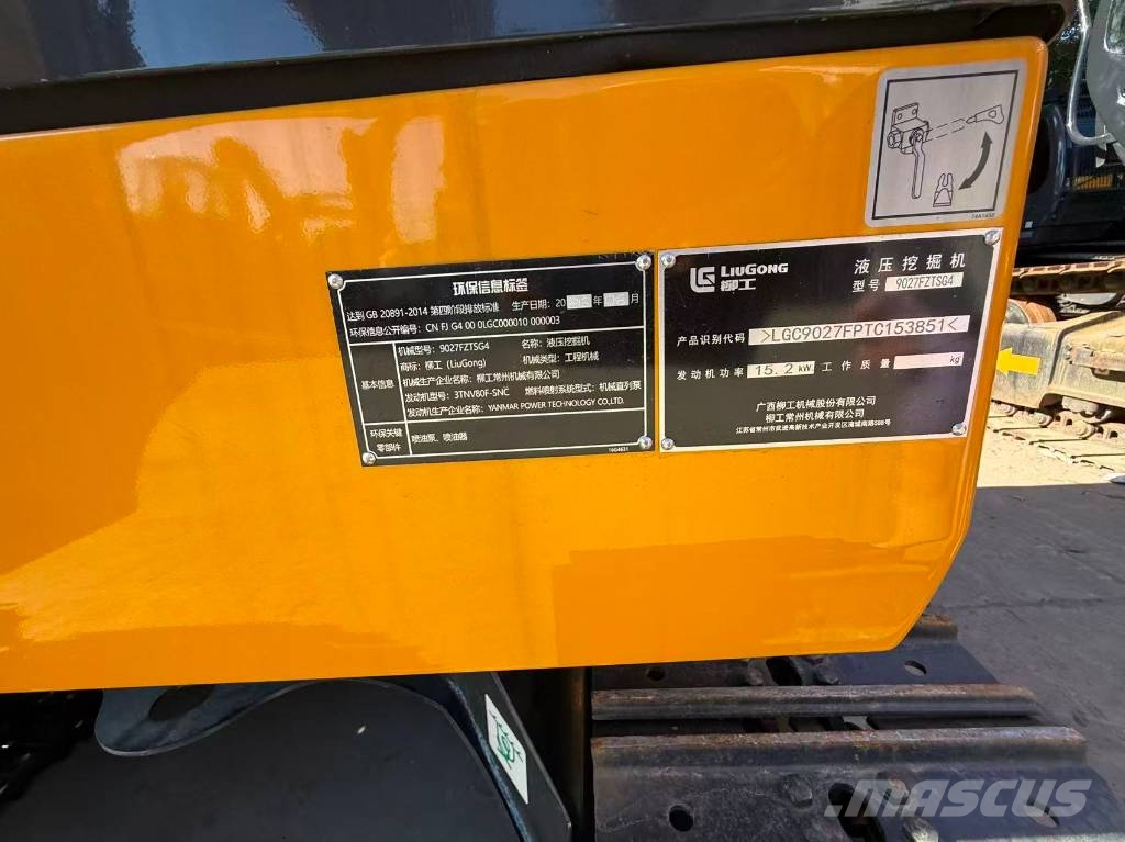 LiuGong 9027 FZTSG4 حفارات زحافة