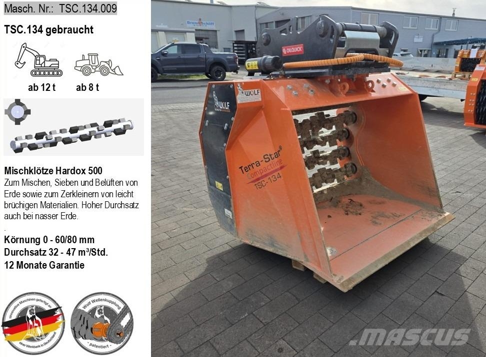 Wolf Separator Terra-Star TSC.134 ماكينات زراعية - غير ذلك