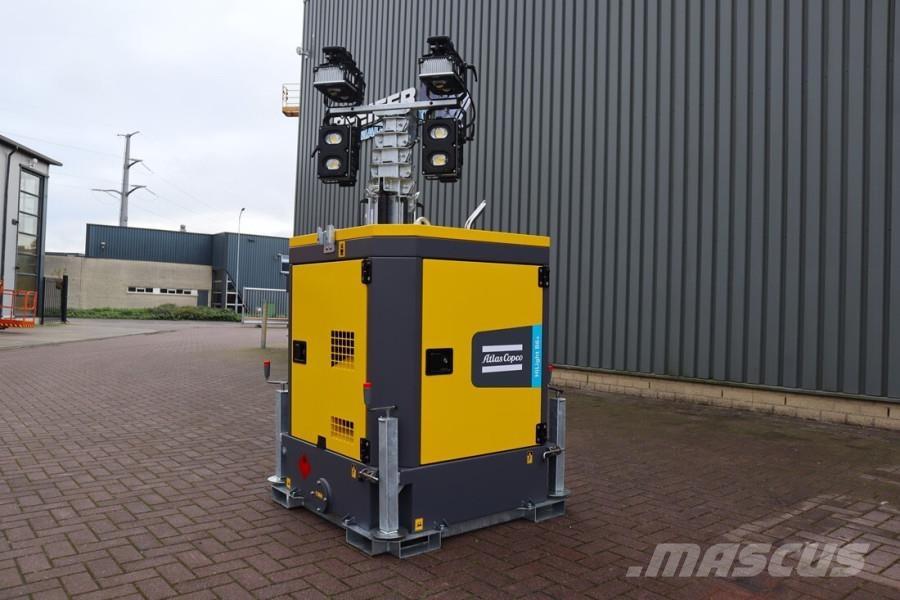 Atlas Copco Hilight B6+ KD Valid inspection, Max Boom Height 8 Torres de iluminación