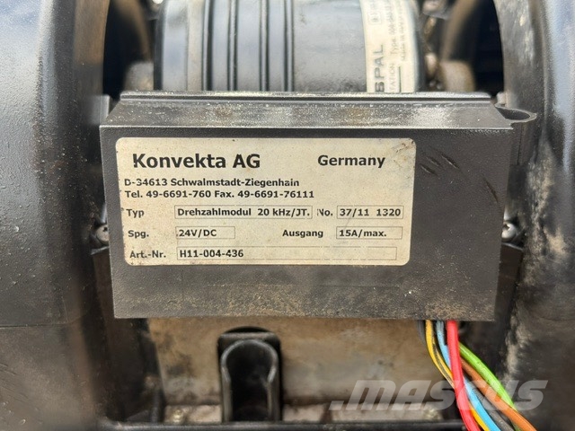 Zettelmeyer ZL 502 USED CAB PARTS Cabine en interieur