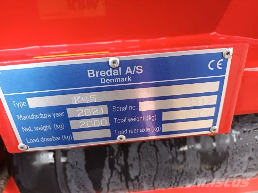 Krm K45 Bredal Kunstmeststrooiers