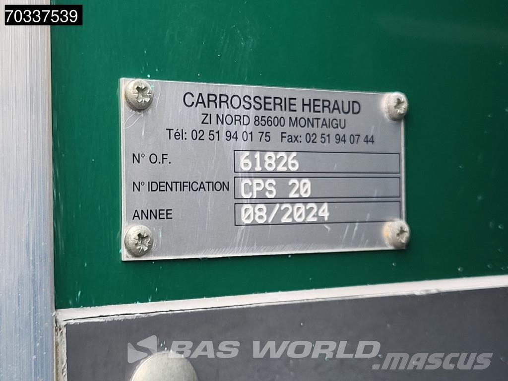 Mercedes-Benz Atego 1324 4X2 6-Cylinder Engine Automatic Tailgat Furgons
