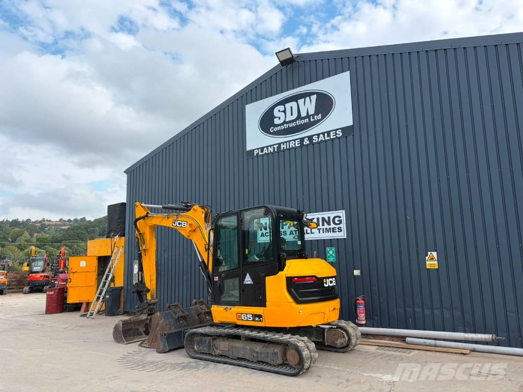 JCB 65 R-1 Mini ekskavatörler, 7 tona dek