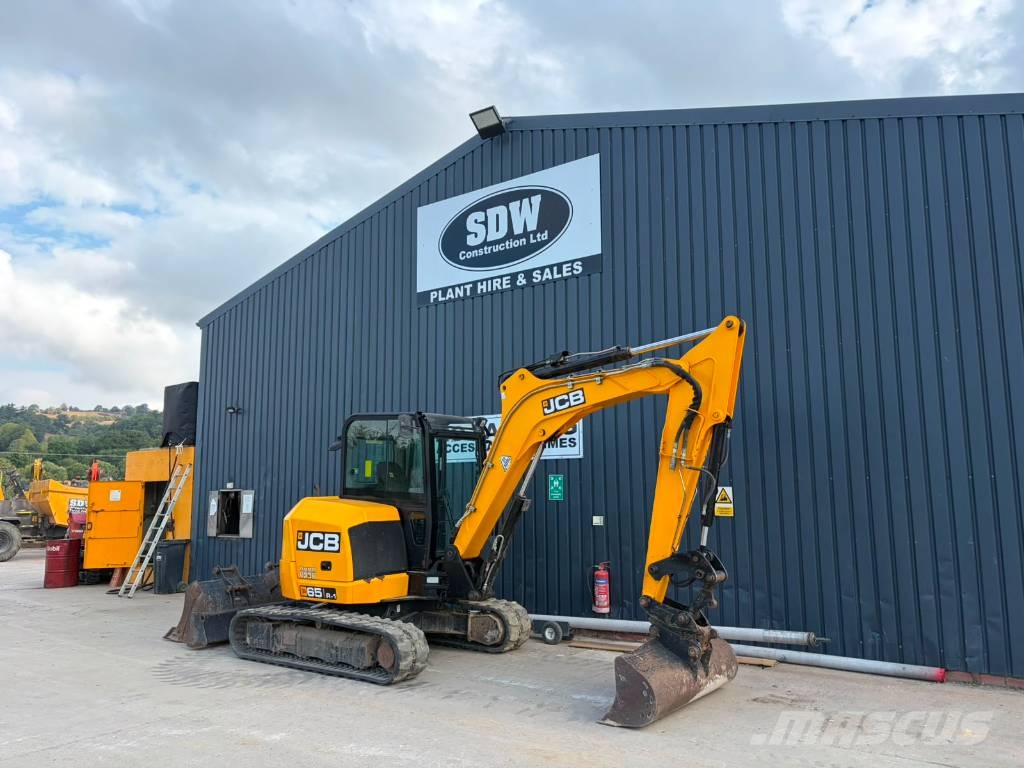 JCB 65 R-1 Mini ekskavatörler, 7 tona dek