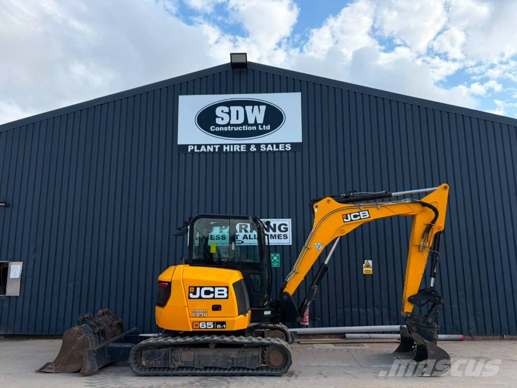 JCB 65 R-1 Mini ekskavatörler, 7 tona dek