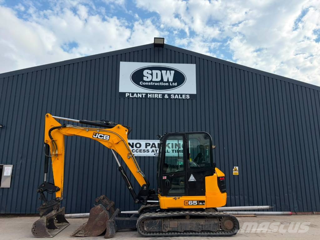 JCB 65 R-1 Mini ekskavatörler, 7 tona dek