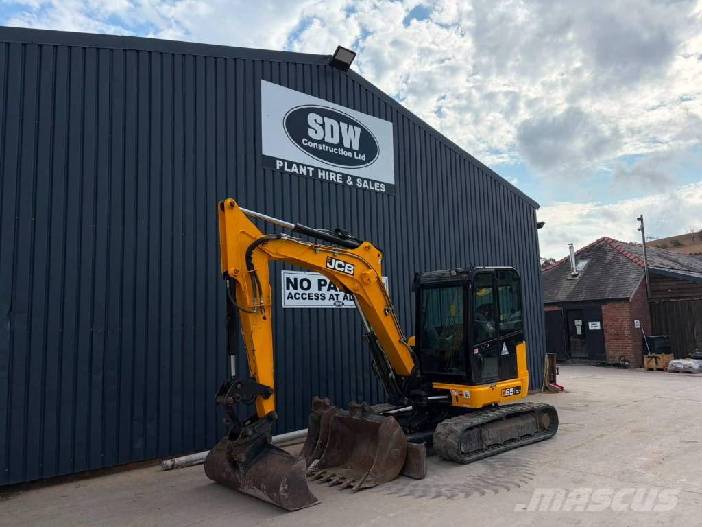 JCB 65 R-1 Mini ekskavatörler, 7 tona dek