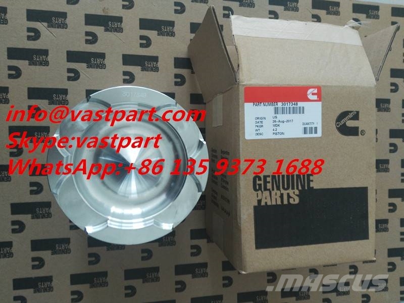 Cummins NTA855 Piston 3017348, 3095755, 3804410 Motorer