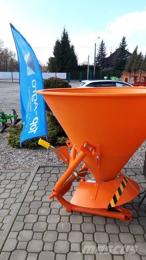 Top-Agro Sand- salt spreader 400L + tarpaulin Irankiu vezimeliai