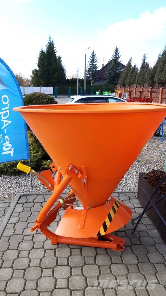 Top-Agro Sand- salt spreader 400L + tarpaulin Irankiu vezimeliai