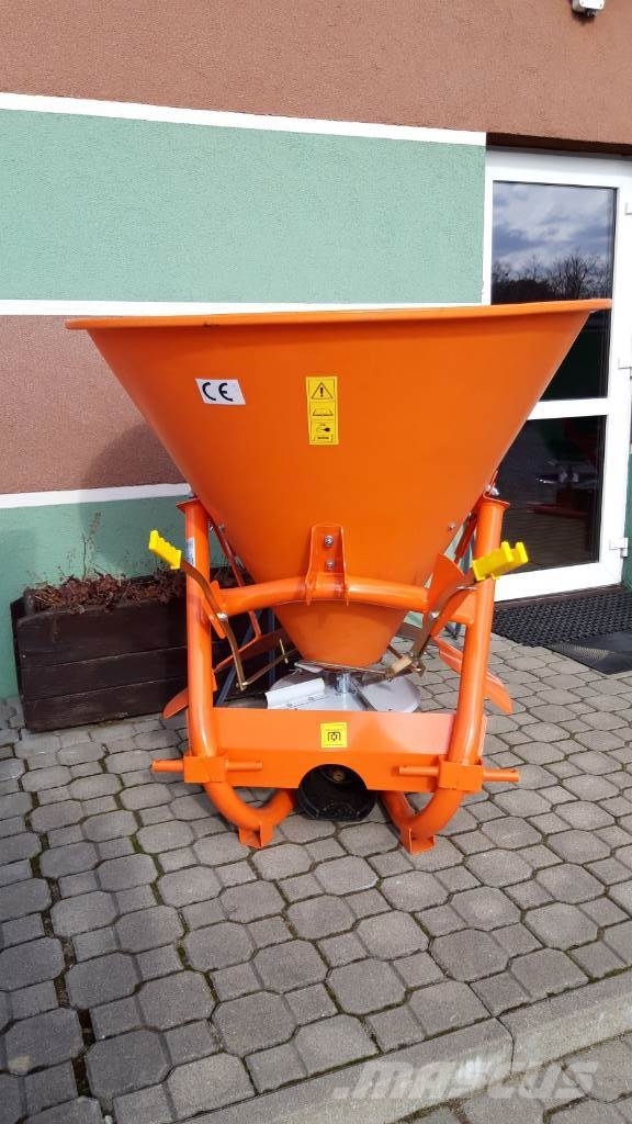 Top-Agro Sand- salt spreader 400L + tarpaulin Irankiu vezimeliai