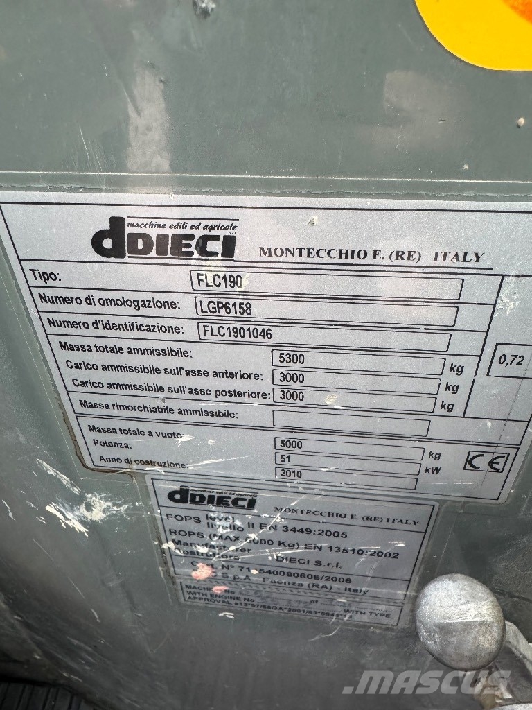 Dieci 25,6 Chargeuse télescopique sur pneus