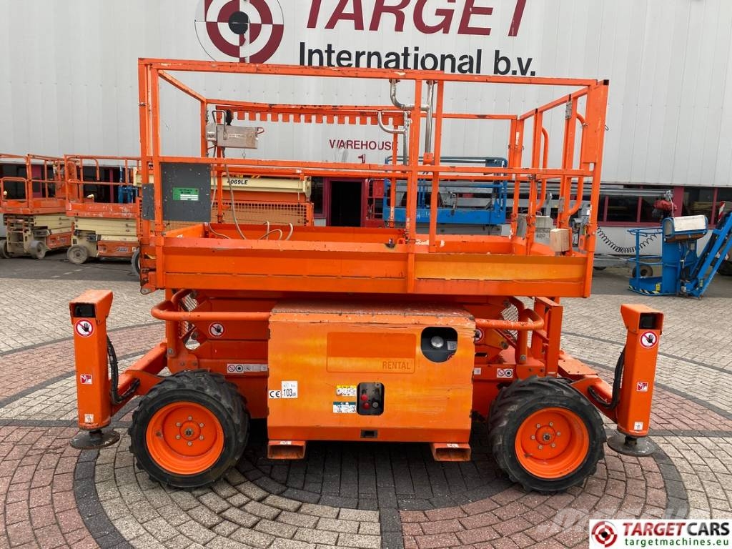 SkyJack SJ6826RT Diesel 4x4 Scissor Work Lift 992cm シザースリフト