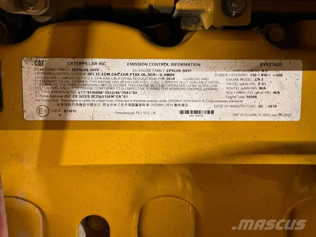 CAT PM 310 Raspadoras