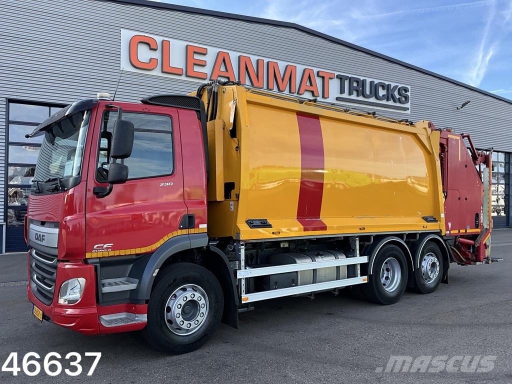 DAF FAN CF 290 Euro 6 Geesink 22m² 垃圾车