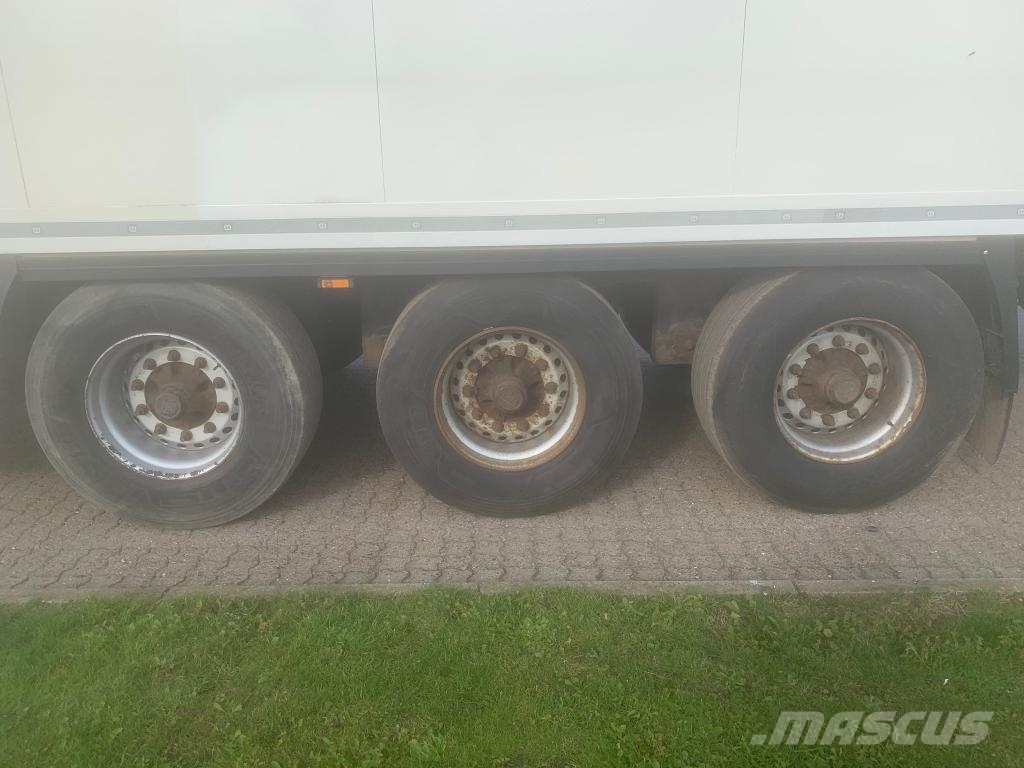 Krone Trailer Reefer Double Stock Straight نصف مقطورات بدرجة حرارة قابلة للضبط