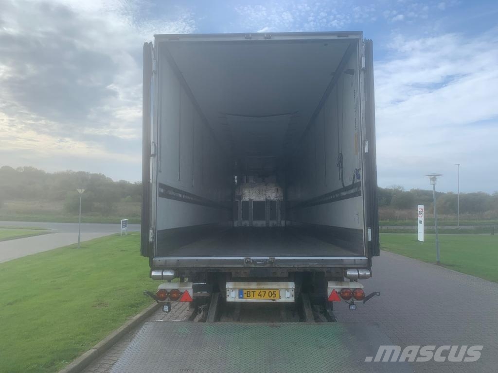 Krone Trailer Reefer Double Stock Straight نصف مقطورات بدرجة حرارة قابلة للضبط