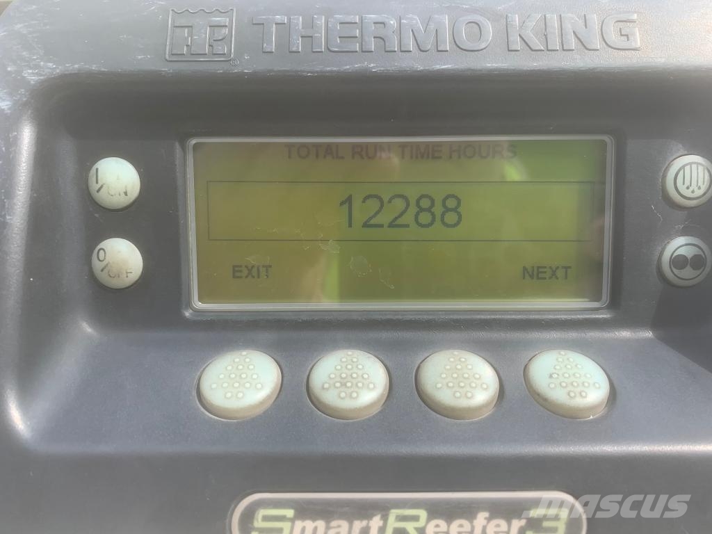 Krone Trailer Reefer Double Stock Straight نصف مقطورات بدرجة حرارة قابلة للضبط