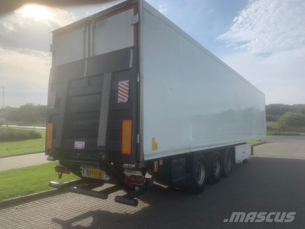 Krone Trailer Reefer Double Stock Straight نصف مقطورات بدرجة حرارة قابلة للضبط