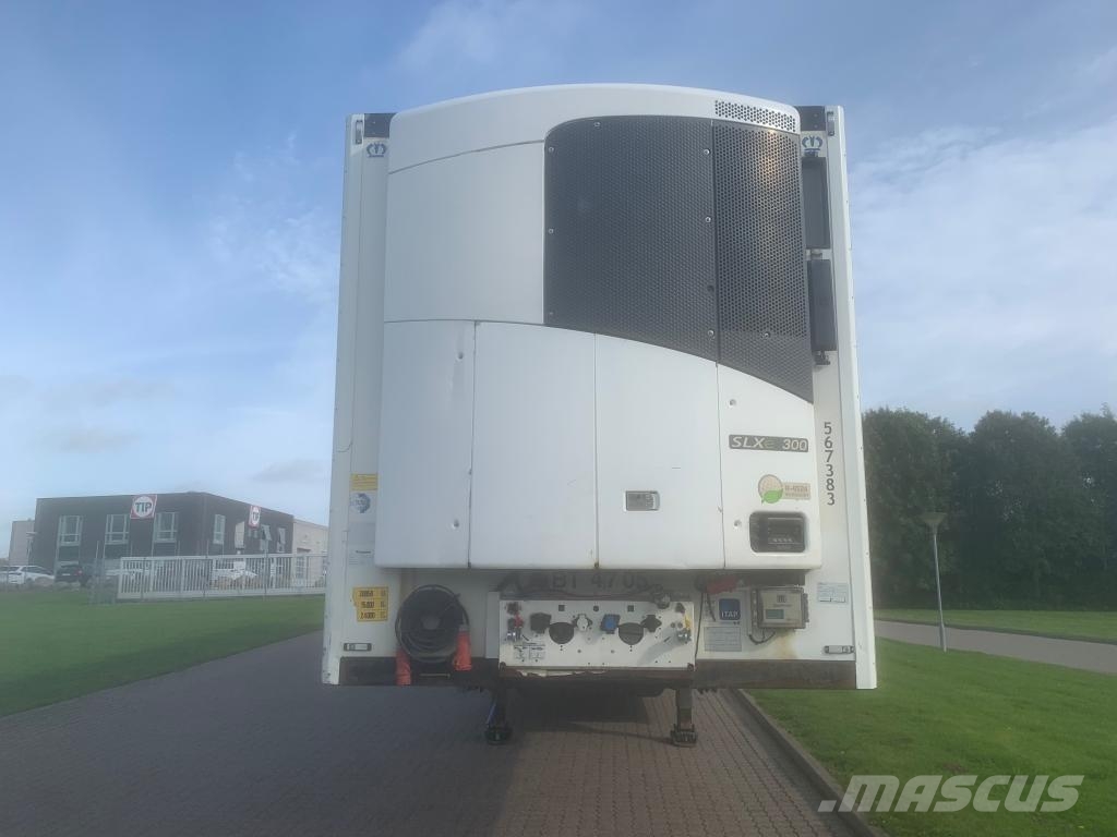Krone Trailer Reefer Double Stock Straight نصف مقطورات بدرجة حرارة قابلة للضبط