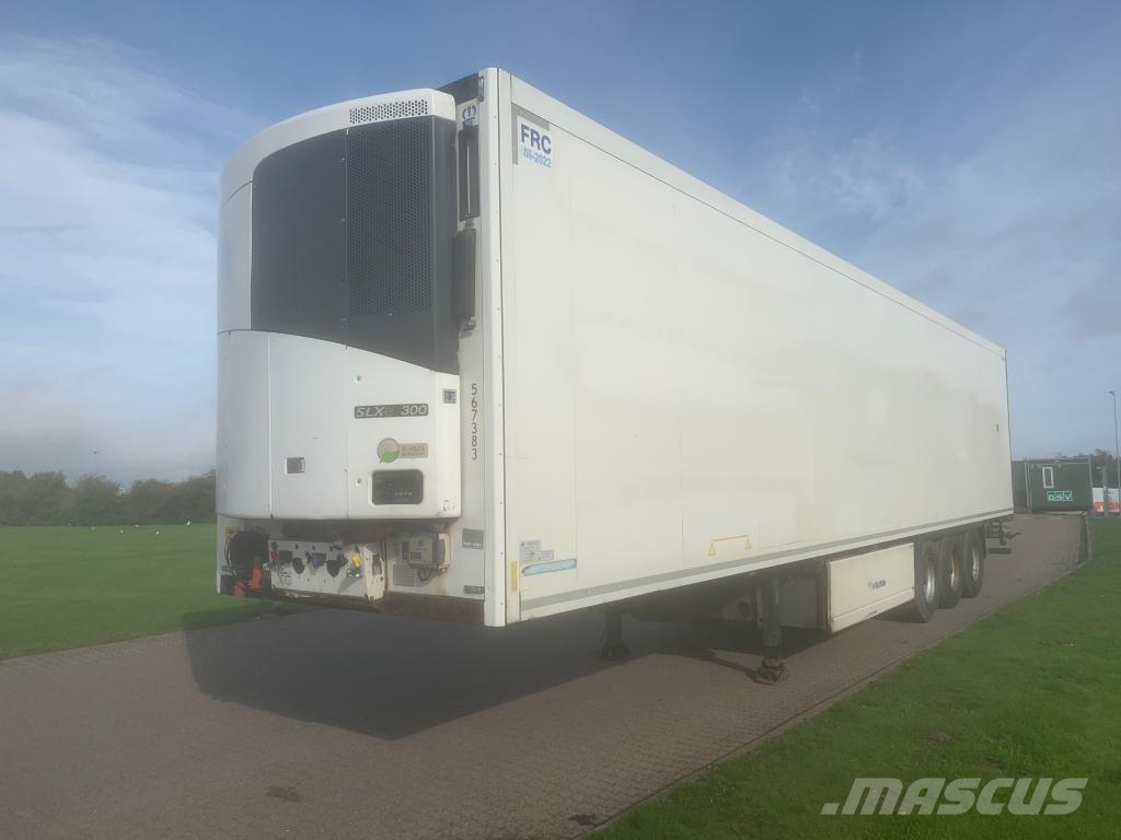 Krone Trailer Reefer Double Stock Straight نصف مقطورات بدرجة حرارة قابلة للضبط