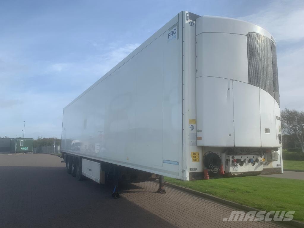 Krone Trailer Reefer Double Stock Straight نصف مقطورات بدرجة حرارة قابلة للضبط