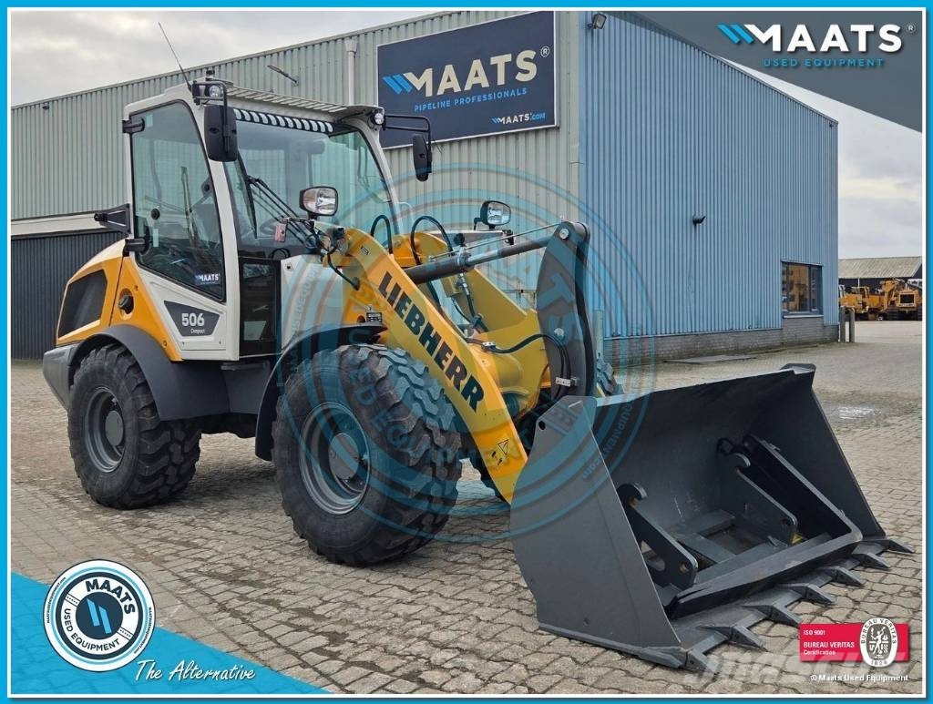 Liebherr L 506 Gumikerekes homlokrakodók