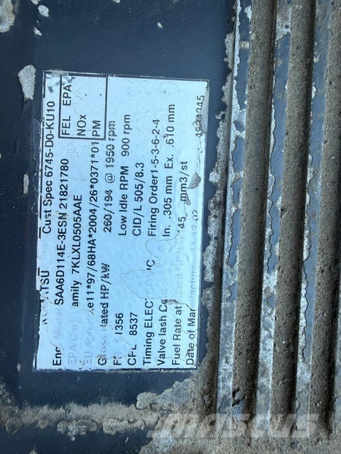 Komatsu PC 350 LC-8 PARTS ONLY !!!! Εκσκαφείς με ερπύστριες