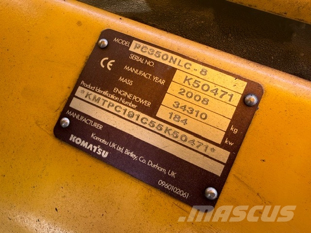 Komatsu PC 350 LC-8 PARTS ONLY !!!! Εκσκαφείς με ερπύστριες