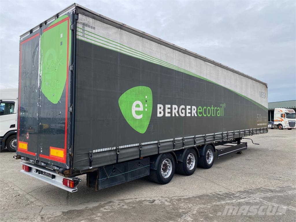 Berger Iný model VIN 760 نصف مقطورات بباب جانبي