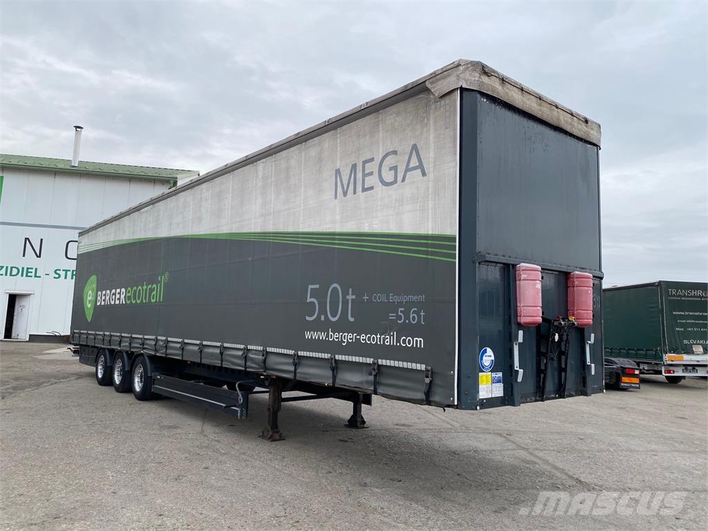 Berger Iný model VIN 760 نصف مقطورات بباب جانبي