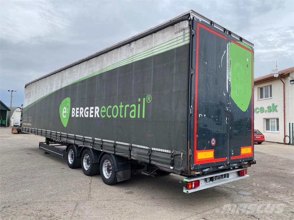 Berger Iný model VIN 760 نصف مقطورات بباب جانبي