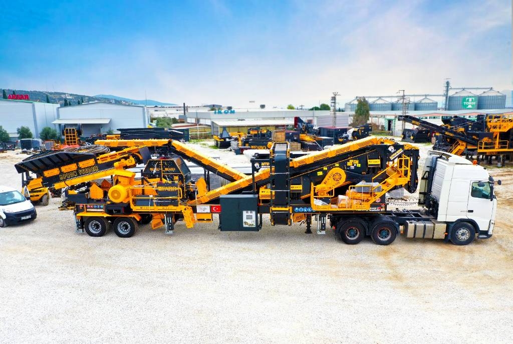 Fabo MTK-100 INSTALLATION MOBILE DE CONCASSAGE Κινητοί σπαστήρες