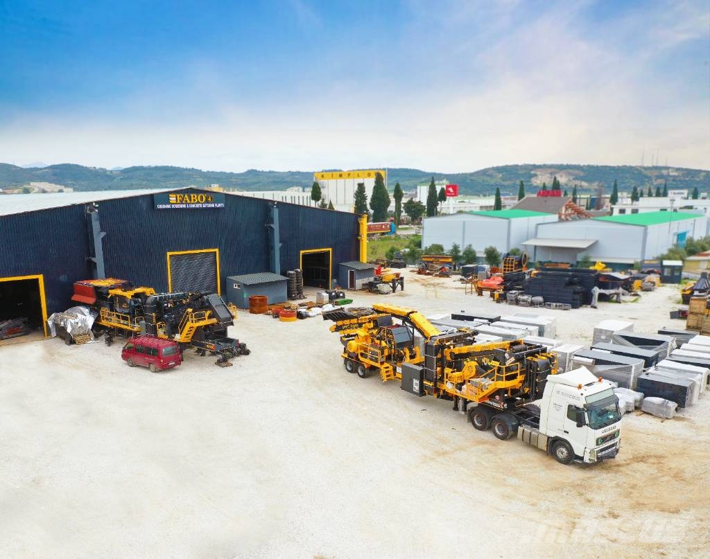 Fabo MTK-100 INSTALLATION MOBILE DE CONCASSAGE Κινητοί σπαστήρες