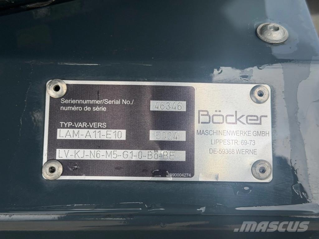 Fuso Canter 3S15 Verhuis/Ladder 30M Böcker Lift EURO 6 Anders