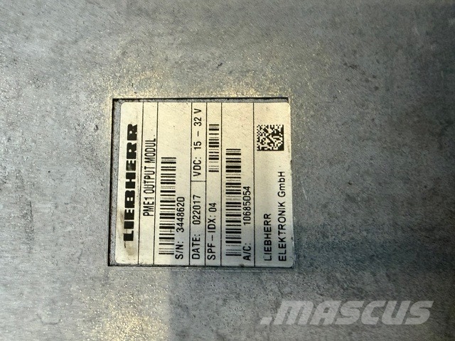 Liebherr LH 22 USED ELECTRIC PARTS 4 PCS COMPLET Elektronika