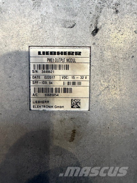 Liebherr LH 22 USED ELECTRIC PARTS 4 PCS COMPLET Elektronika