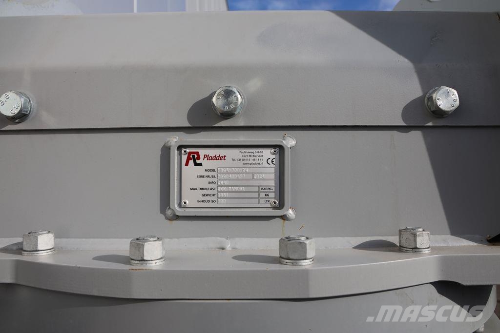 Pladdet PRG4-700 Griebtuvai