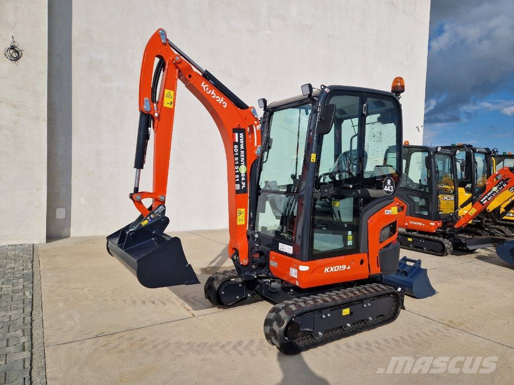 Kubota KX 019-4 jak CAT WACKER JCB R443 Mini pelle < 7t